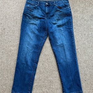 Calvin Klein Blue Straight-Leg Jeans Versatile Denim